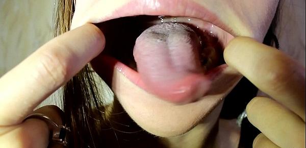  Fetish tongue Ananta Shakti licking fingers
